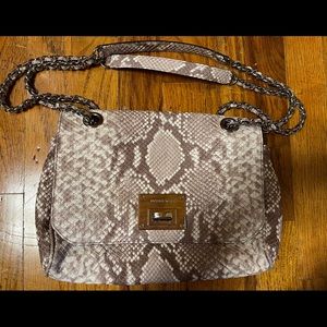 Michael Kors Snakeskin crossbody/shoulder bag